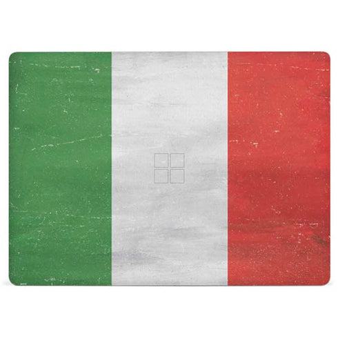 Italy Flag Distressed Surface Laptop 2 Skin